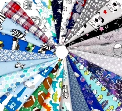 25件棉质织物方形-运动动物主题绗缝、缝纫、DIY工艺品 — 第 1/4 张图片