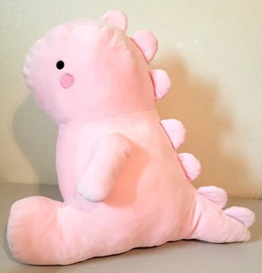Kawaii Huggable Comforting Pink DINOSAUR Stuffed Animal Plush 19" - Picture 1 of 5