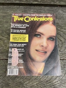 True Confessions March 1979 Escape Peoples Temple VTG Magazine - Picture 1 of 12