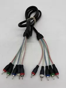 Cable de cable de audio y video componente STEREN 6' 5 RCA rojo verde azul RGB HDTV DVD VCR - Imagen 1 de 4