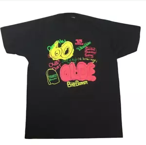 OLDER THAN DIRT T-Shirt Vintage Schwarz 50/50 Geritol Guzzler Gang XL Made in USA - Bild 1 von 4