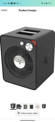 Vornado - VMHi300 calentador de espacio de metal para toda la habitación - gris tormenta Foto 1 de 4