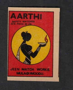 Ensemble étiquettes allumettes Inde BN6723 Aarthi Femme - Imagen 1 de 1