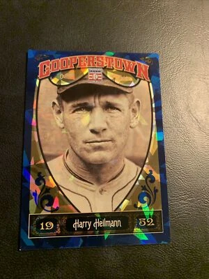 #34 Harry Heilmann Cristal Azul 2013 Panini Cooperstown Tigres de Detroit Cb32 Foto 1 de 2