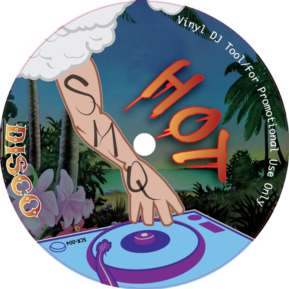 NEW 12" VINYL SLEAZY McQUEEN & OSMOSE "Hot"  Smokecloud DISCO + Downtempo VIDEO - Image 1 of 4