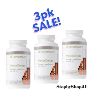 [3pk] Nu Skin NuSkin Pharmanex Marine Omega Exp 11/2025 US SELLER FAST SHIPPING - Picture 1 of 5