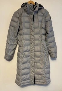 KATHMANDU 550 Ladies Jacket 6 Drifill Duck Down Puffer Grey Long Water Resistant - Picture 1 of 21
