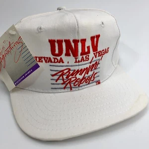 UNLV Runnin’ Rebels Script Grid Snapback Hat Vintage Signatures Designer Award - Bild 1 von 12