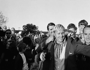 Jack Nicklaus & Charles Coody At The Masters Druck 11 x 14 #4038 - Bild 1 von 3