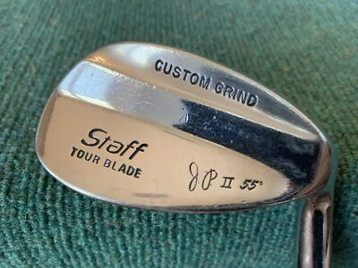 1987-88 Wilson Staff Tour Blade JP II Custom Grind Sand Wedge - RH, 35.5”, 55*! - Image 1 of 4