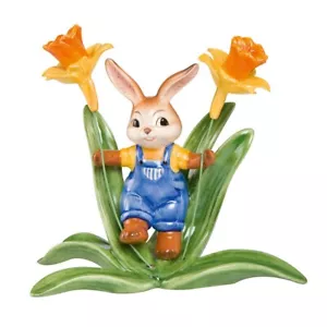 Goebel Little Acrobat Easter Spring Bunny Figurine 66843501 Retired Gift Boxed - Picture 1 of 1