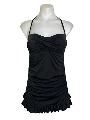 Traje de baño Jantzen talla 8 de una pieza con falda traje de baño sin tirantes Foto 1 de 4