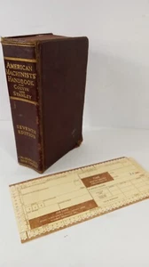 American Machinists Handbook 1940 7th Edition & Vintage Time Card! - Picture 1 of 9