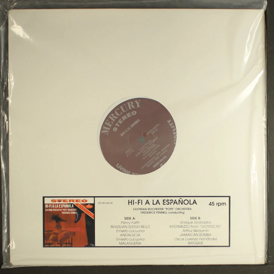 FREDERICK FENNELL: hi-fi a la espanola CLASSIC RECORDS 12" LP 45 RPM Sealed - Image 1 of 2