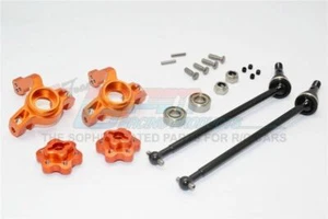 GPM YT102195S ALLOY F KNUCKLE ARM W/ HEX ADAPTERS & FRONT CVD 1/10 RC AXIAL YETI - Picture 1 of 5