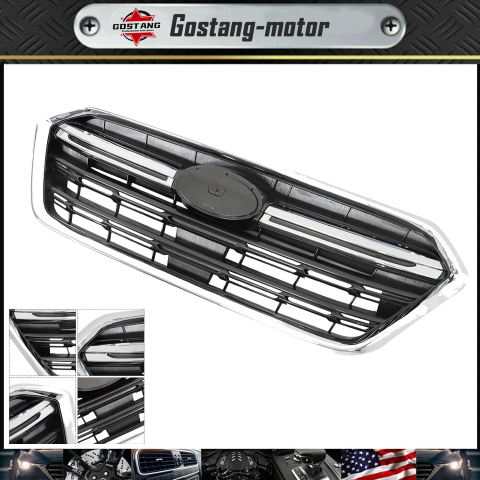 NEW Front Replacement Grille Chrome For 2018-2019 Subaru Outback SU1200172 Foto 1 de 4