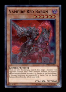 Yugioh DASA-DE006 Vampir Roter Baron Unlimited Super Rare Effect - Bild 1 von 2