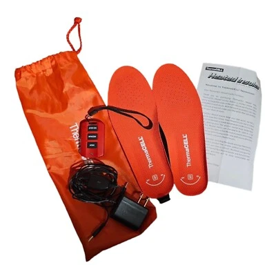 ThermaCELL Heated Insoles w/ Wireless Remote THS-02 Size S Men 3.5-5,women 4.5-6 - Image 1 of 4