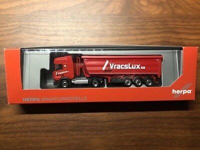 Herpa Scania CR 20 HD “VracsLux” Kipper Trailer - Image 1 of 4