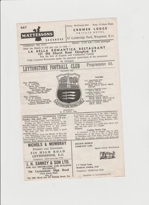1965-66 Leytonstone. v. Maidstone United - Isthmian League - Picture 1 of 1