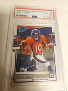 Jerry Jeudy 🔥 2020 Donruss Optic White Rookie RC Gem Mint PSA 10 💎 - Bild 1 von 14