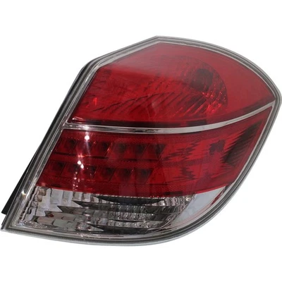Halogen Tail Light For 2007-2009 Saturn Aura Right Clear & Red Lens w/ Bulb(s) - Image 1 of 4