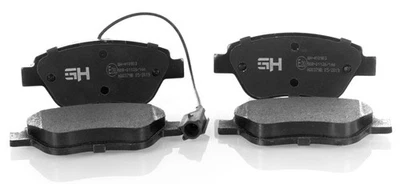 1x Jue de plaquettes de frein Avant pour Fiat Idea 04- Lancia Musa 04- - Photo 1/4