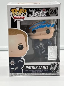 Patrik Laine Signed Winnipeg Jets NHL Funko Pop #24 BAS COA Autograph Beckett - Picture 1 of 7