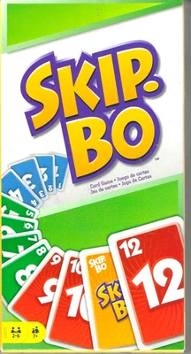 Skip -Bo Card Game NEW! Party, Age 7 up 2-6 Players, Addictively Simple, Fun! - Image 1 of 3