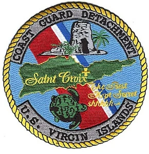 Detachment Virgin Islands MSD 2008 W4718 USCG Coast Guard patch - Picture 1 of 1