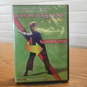 Graves Golf Academy Improve Your Move - Lower Body Training - Todd Graves DVD - Picture 1 of 2