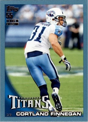 2010 Topps Blue #165 Cortland Finnegan /349 - FB - Image 1 of 2