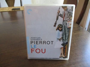 Pierrot Le Fou (Blu-ray Disc, 2009, Criterion Collection) Near Mint $11.95 - Imagen 1 de 2