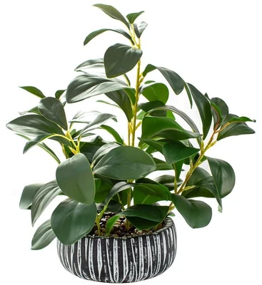 Artificial Plants Decor Greenery Fake Succulents Indoor Potted Fake Plant wit... - Image 1 of 4