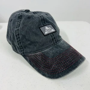 Gorra Coors Light Gris Parche Pequeño Logo Ajustable Cerveza Correa Puntada Roja - Imagen 1 de 5
