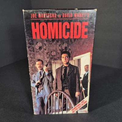 Homicide (1992) VHS Vudeo Tape - Joe Mantegna, William H. Macy Foto 1 de 4