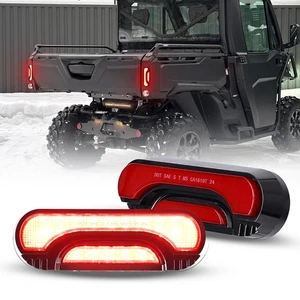 2X UTV LED Tail Light For 2016-2025 Can-Am Defender/Defender MAX HD5 HD8 HD10 - Picture 1 of 12