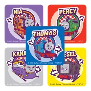 25 Thomas the tank engine Character Stickers Party Favors Teacher supply 1 5/8" - Picture 1 of 1