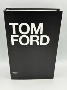 Tom Ford Book Cover Box Empty 10 1/3” x 6 3/4” x 1 3/4” Black W/ White Lettering - Picture 1 of 7