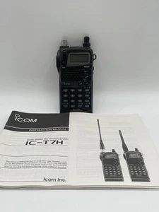 ICOM IC-T7H DUAL BAND FM Transceiver used No Battery - Zdjęcie 1 z 8