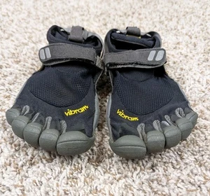 Vibram FiveFingers Treksport schwarz anthrazit Barfußlaufschuhe W4485 Größe 38 - Bild 1 von 10