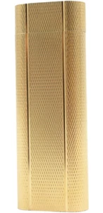 Working Cartier Gas Lighter Gold Oval without box - Picture 1 of 7