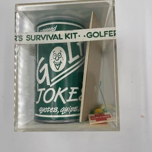 Golfers survival kit gag gift VTG 1987 sealed - Picture 1 of 6