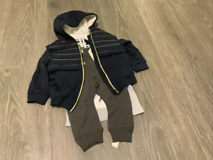 Tommy Bahama Baby Boy’s 3 Piece Winter Outfit Size: 12 Months Jacket Pants - Picture 1 of 4