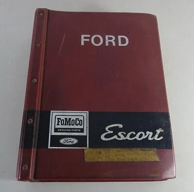 Catalogo Ricambi / Spare Parts Catalogo Ford Escort Mk. I / Mark 1 Anno Da 1968 - Immagine 1 di 4