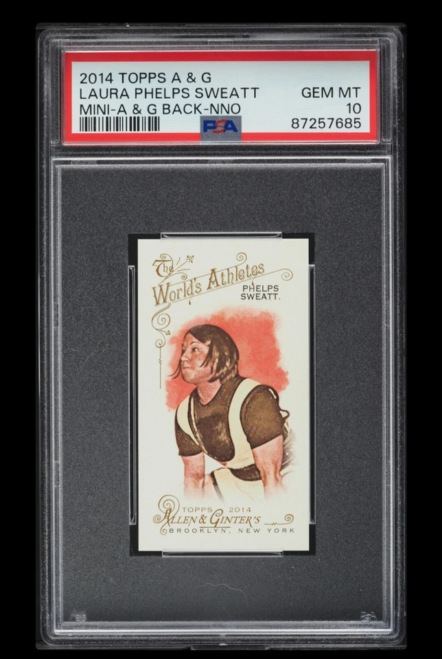 2014 🏀 Topps Allen & Ginter #6 Laura Phelps, Pop 1, PSA-10 - Image 1 of 3