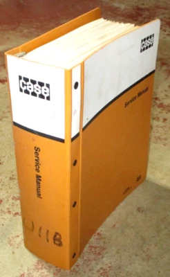 Manual de taller de reparación de taller de reparación de cargador Case W11B 1988 ¡DISTRIBUIDORES ORIGINALES! Foto 1 de 4