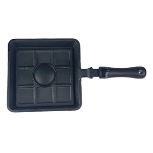 Mini Cast Iron Panini Pan with Press Grill Pan Pre seasoned - Picture 1 of 5
