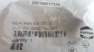 CONECTOR HARTING HAN 10 E STI S 09330062601 - Imagen 1 de 5