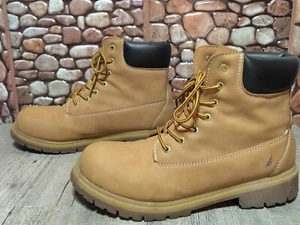 Nautica Boots Men's Size 12 Work, Hike, Choir Ankle High Top Lace Ups Chukka - Picture 1 of 16